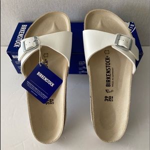 Birkenstock Madrid whites ladies size 39